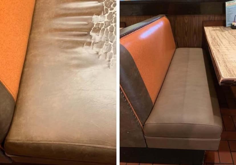 Leather Restoration Example 11