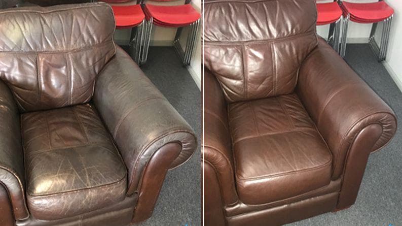 Leather Restoration Example 7