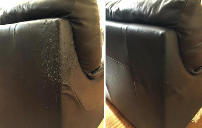 Leather Restoration Example 8