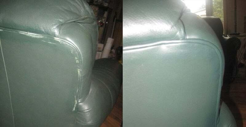 Leather Restoration Example 9